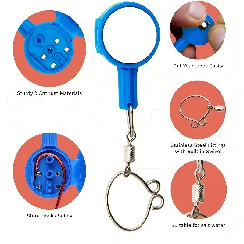 2 stuks visgadgets: knoopgeree - Fishing Line Dispenser recensie en prijs